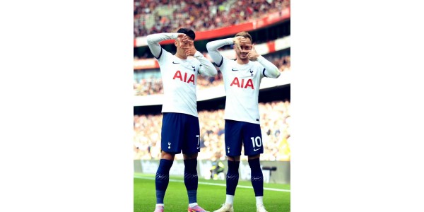 Son Heung-min ottaa kapteenin ja johtaa Tottenhamin tasapeliin Arsenalin kanssa